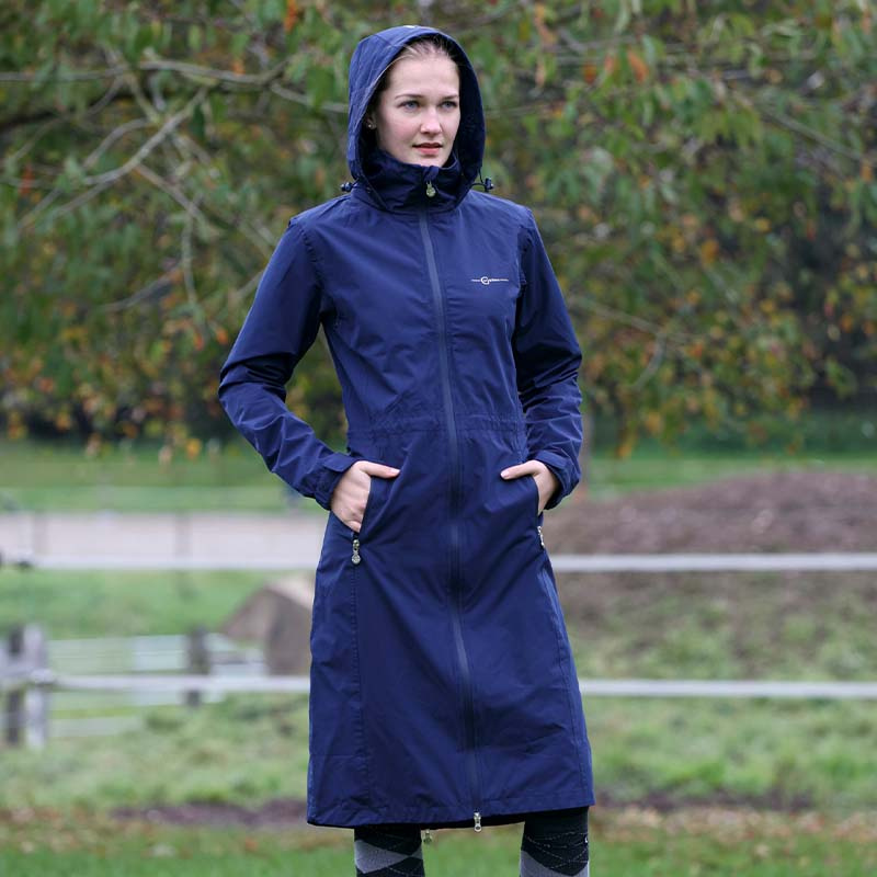 Regenjas Marineblauw