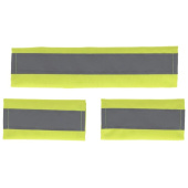 Reflectieset voor Halster/Hoofdstel 3-pack Geel Reflectieset voor Halster/Hoofdstel 3-pack Geel