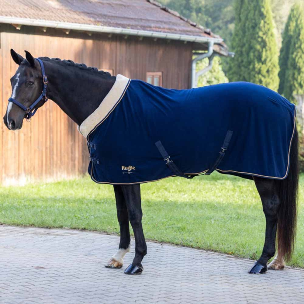 Fleecedeke RugBe Royal Marineblauw