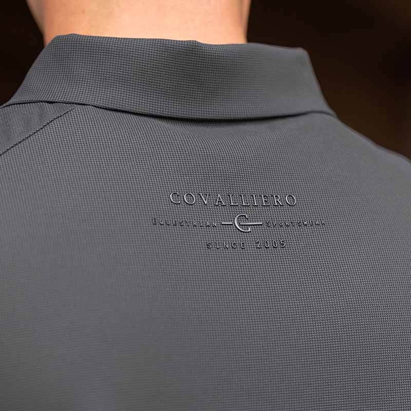 T-shirt Heren Anniversary 1/2 Zip Grijs