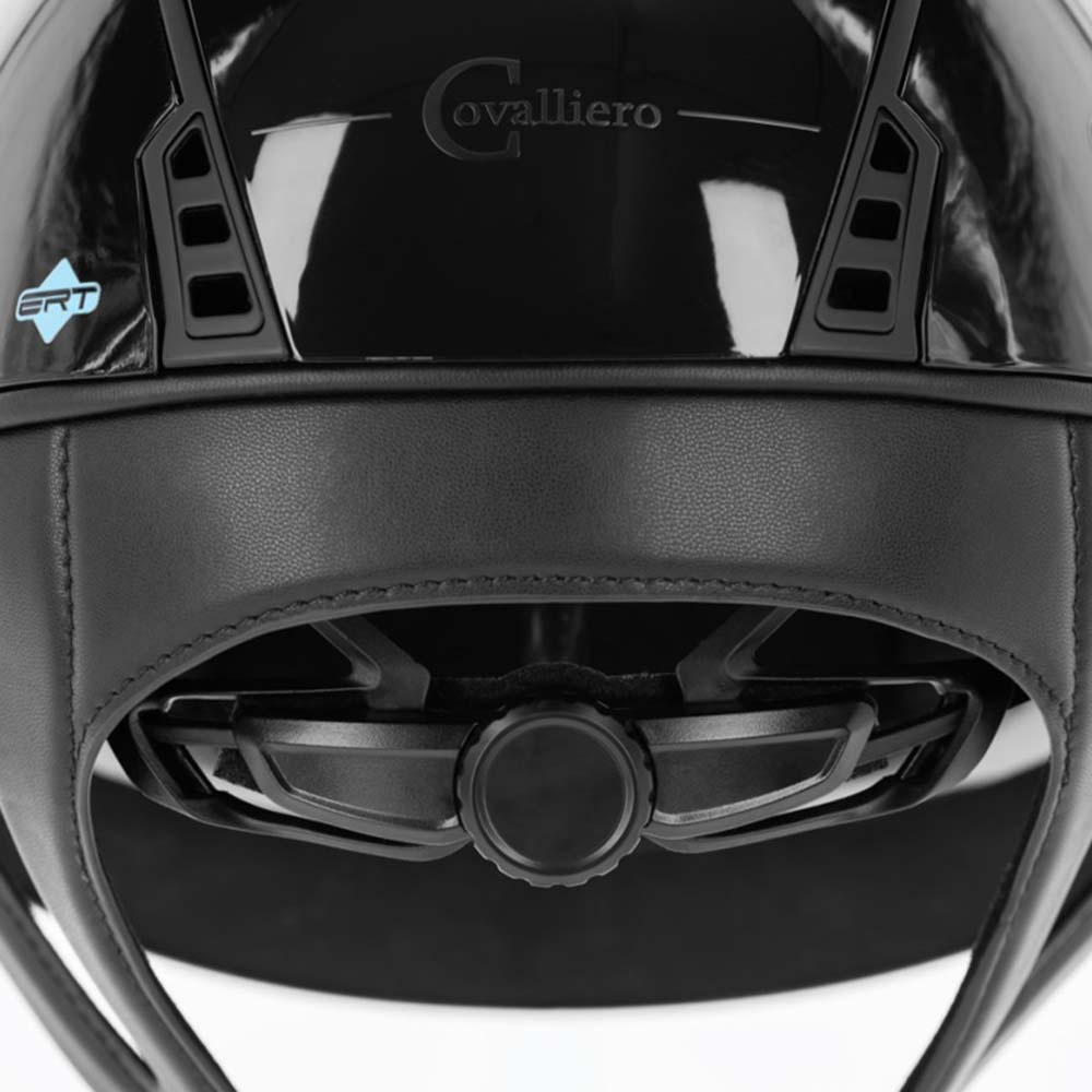 Paardrijcap Eclipse Polo Glossy Zwart