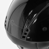 Paardrijcap Eclipse Polo Glossy Zwart Paardrijcap Eclipse Polo Glossy Zwart