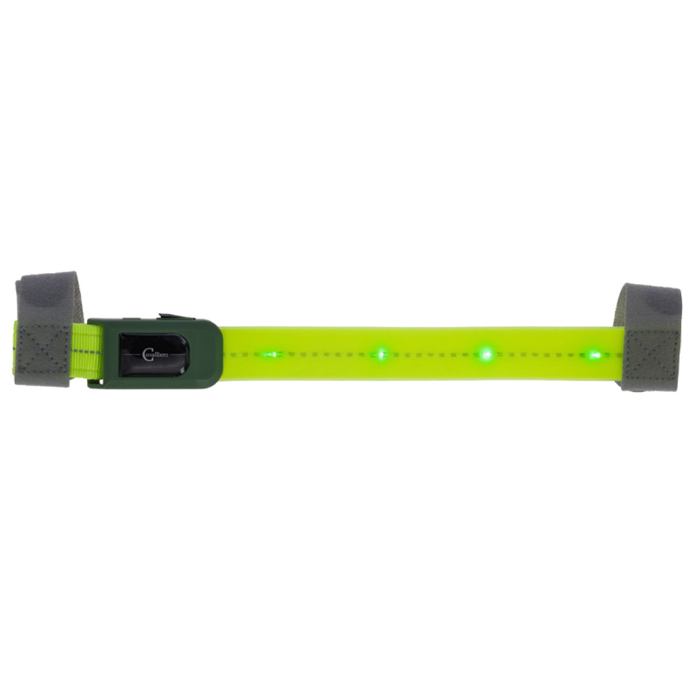Stirnband High-Visibility LED Geel