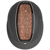 Paardrijcap Elite Polo Rose Gold Zwart Paardrijcap Elite Polo Rose Gold Zwart
