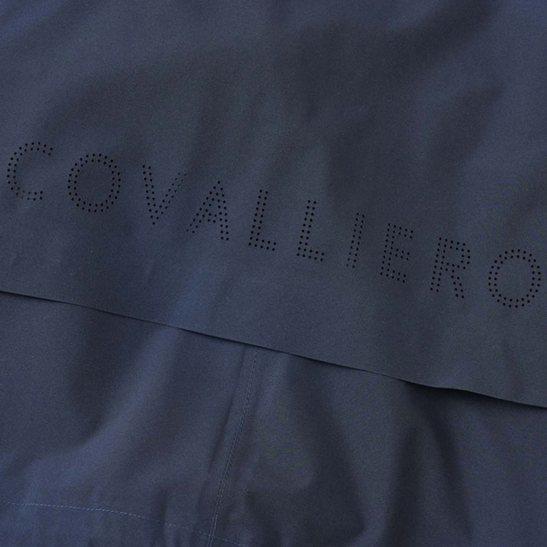 Regenjas 2-Way Zip Marineblauw