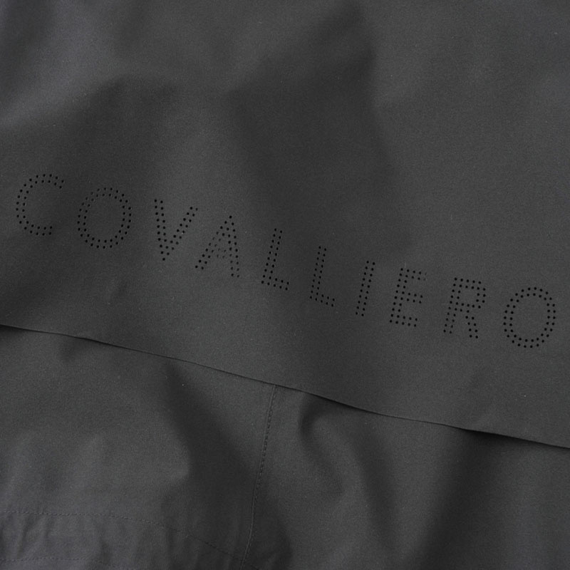 Regenjas 2-Way Zip Zwart