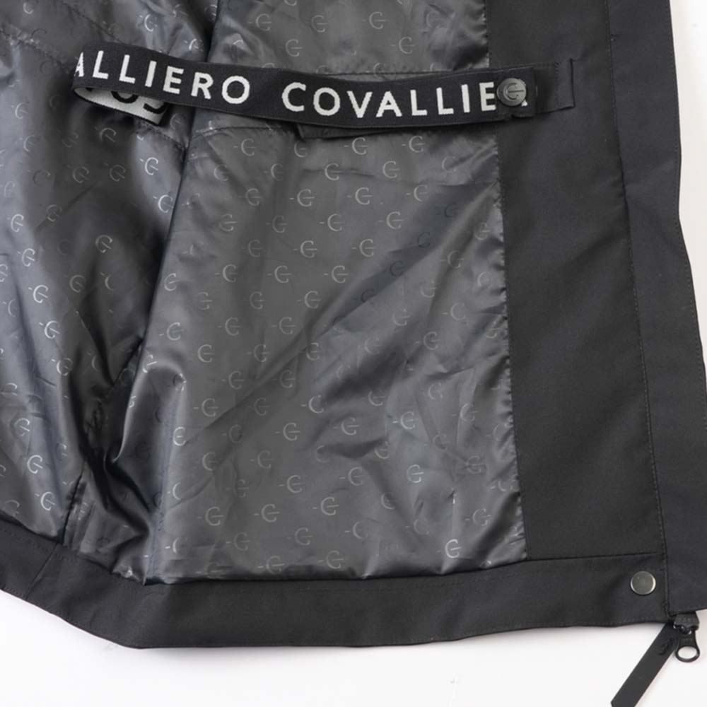 Regenjas 2-Way Zip Zwart