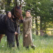 Regenjas 2-Way Zip Zwart Regenjas 2-Way Zip Zwart