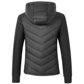 Hybride Jas Quilted Zwart Hybride Jas Quilted Zwart