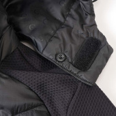 Hybride Jas Quilted Zwart Hybride Jas Quilted Zwart