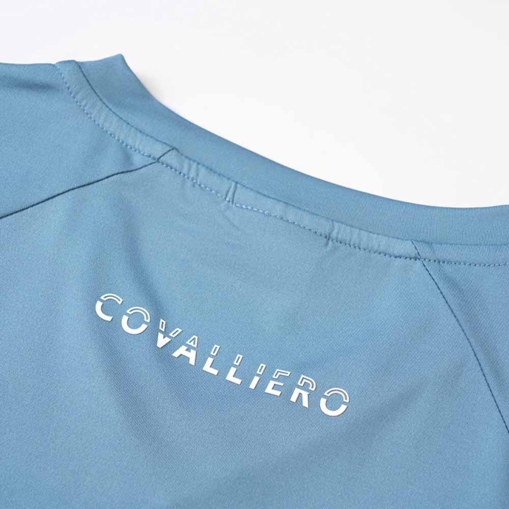 T-shirt V-Neck Blauw