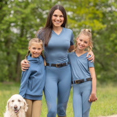 T-shirt V-Neck Blauw T-shirt V-Neck Blauw