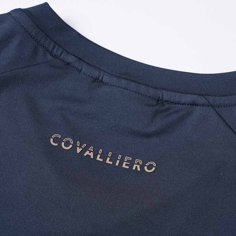 T-shirt Kind/Junior V-Neck Marineblauw