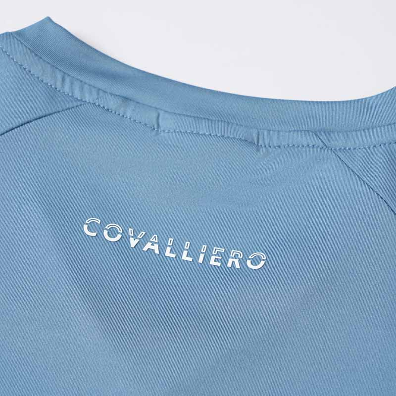 T-shirt Kind/Junior V-Neck Blauw