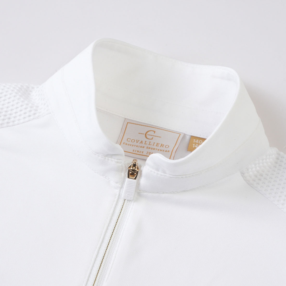 Wedstrijdtop Kind/Junior Competition Longsleeve Wit