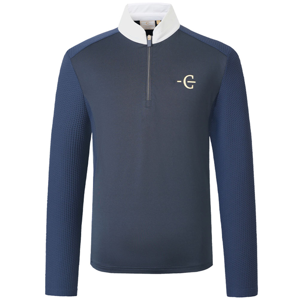 Wedstrijdtop Kind/Junior Competition Longsleeve Marineblauw