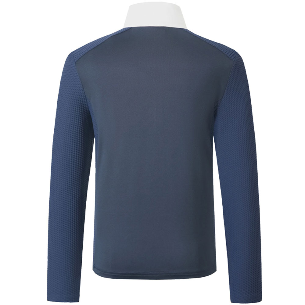 Wedstrijdtop Kind/Junior Competition Longsleeve Marineblauw