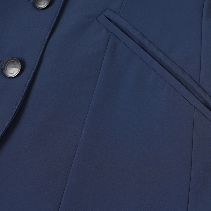 Wedstrijdjas Kind/Junior Competition Marineblauw