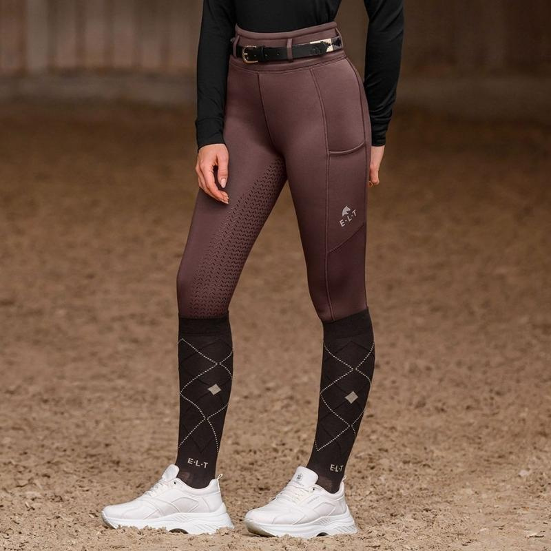 Rijlegging Kind/Junior Ella Full Grip Bruin