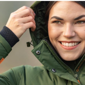 Lange Rijjas Winter Groen Lange Rijjas Winter Groen