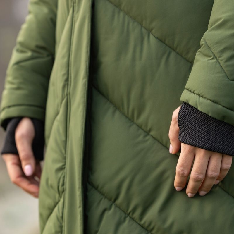 Lange Rijjas Winter Groen