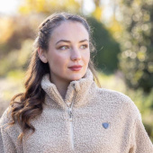 Teddyfleece 1/4 Zip Beige Teddyfleece 1/4 Zip Beige