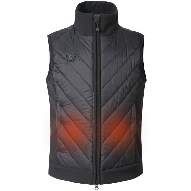 Verwarmd vest Kind/Junior Heat Zwart