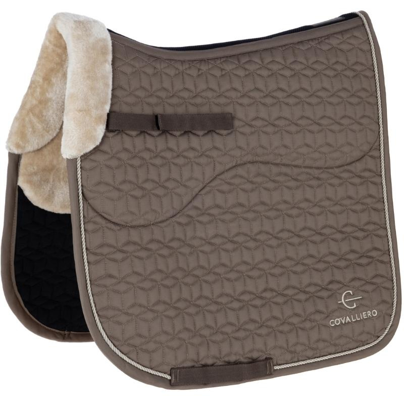 Dressuurzadeldekje Soft Bruin