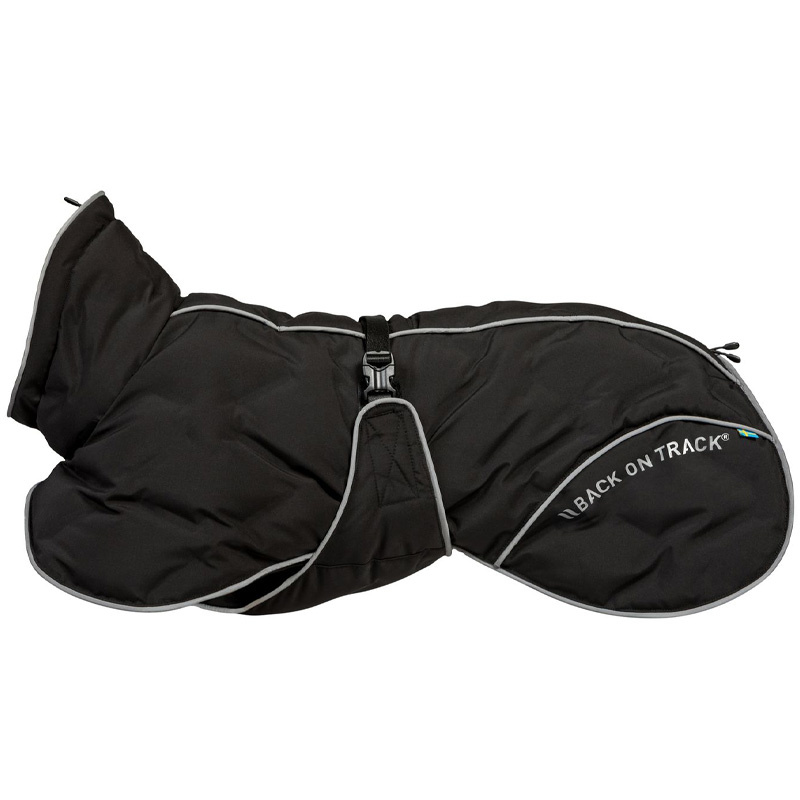 Honden Winterjas Bay High Tail Zwart