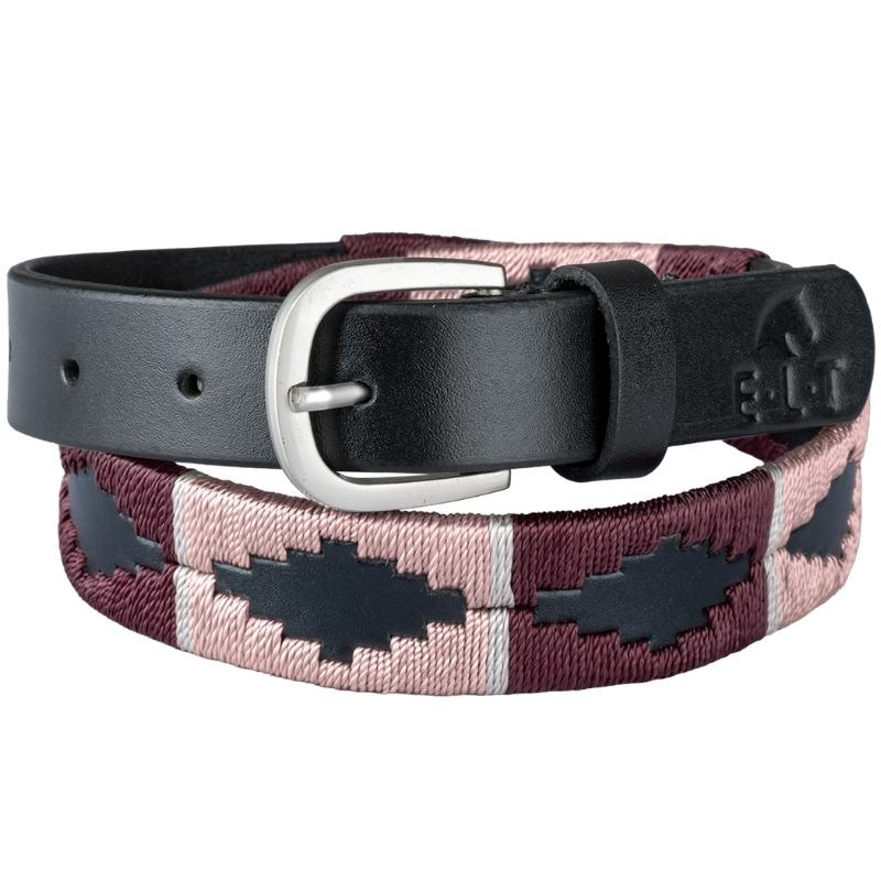 Riem Gemma Polo Roze/Bordeaux