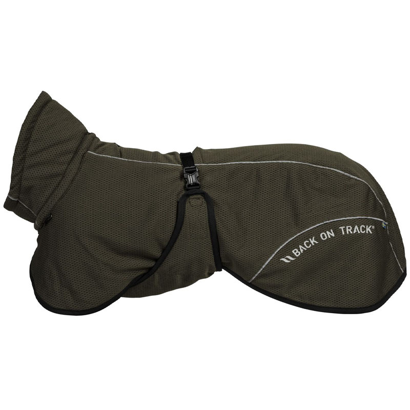 Honden Meshjas Bay Low Tail Olijfgroen