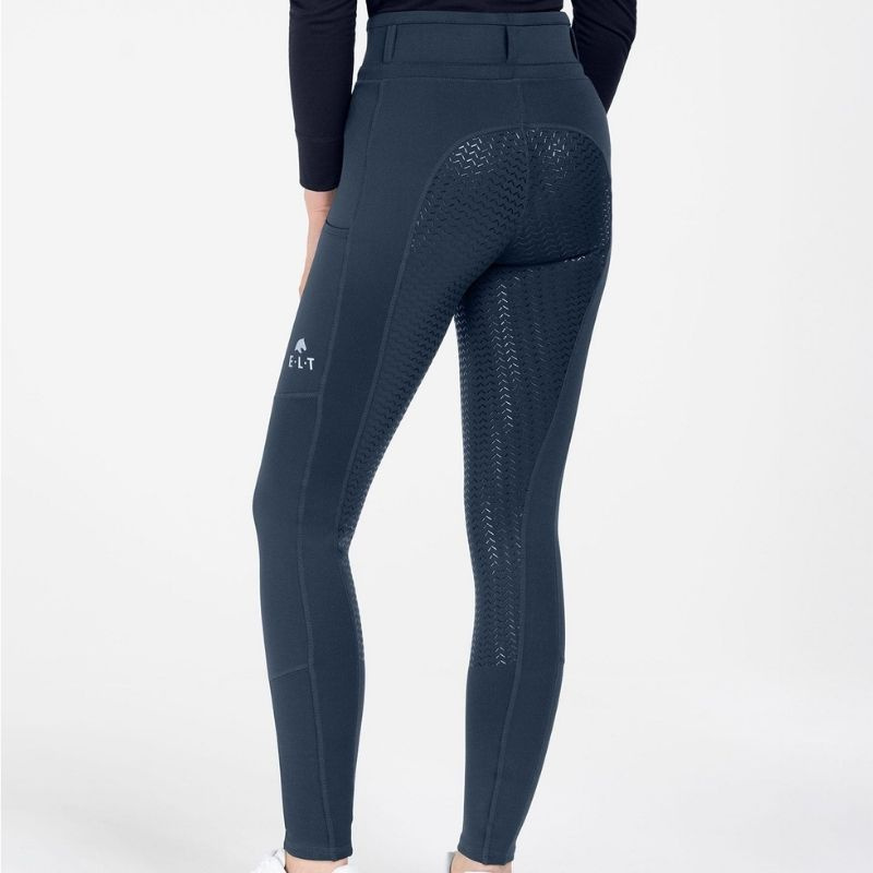 Winter rijlegging Kind/Junior Ella Full Grip Marineblauw
