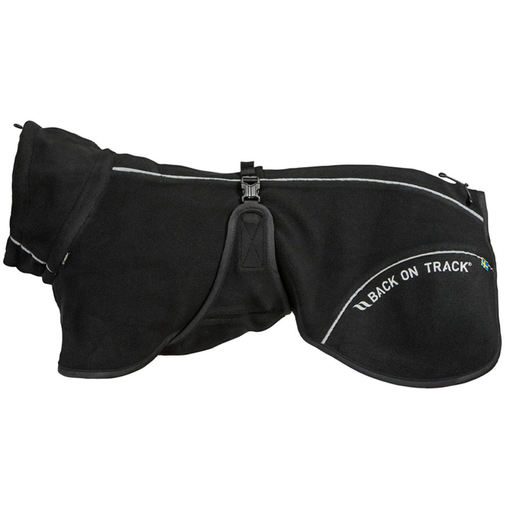 Honden Fleecejas Bay High Tail Zwart
