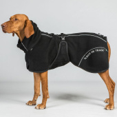 Honden Fleecejas Bay High Tail Zwart Honden Fleecejas Bay High Tail Zwart