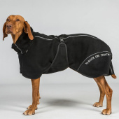 Honden Fleecejas Bay Low Tail Zwart Honden Fleecejas Bay Low Tail Zwart