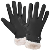 Winterrijhandschoenen St. Moritz Zwart Winterrijhandschoenen St. Moritz Zwart