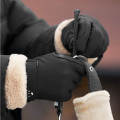 Winterrijhandschoenen St. Moritz Zwart Winterrijhandschoenen St. Moritz Zwart