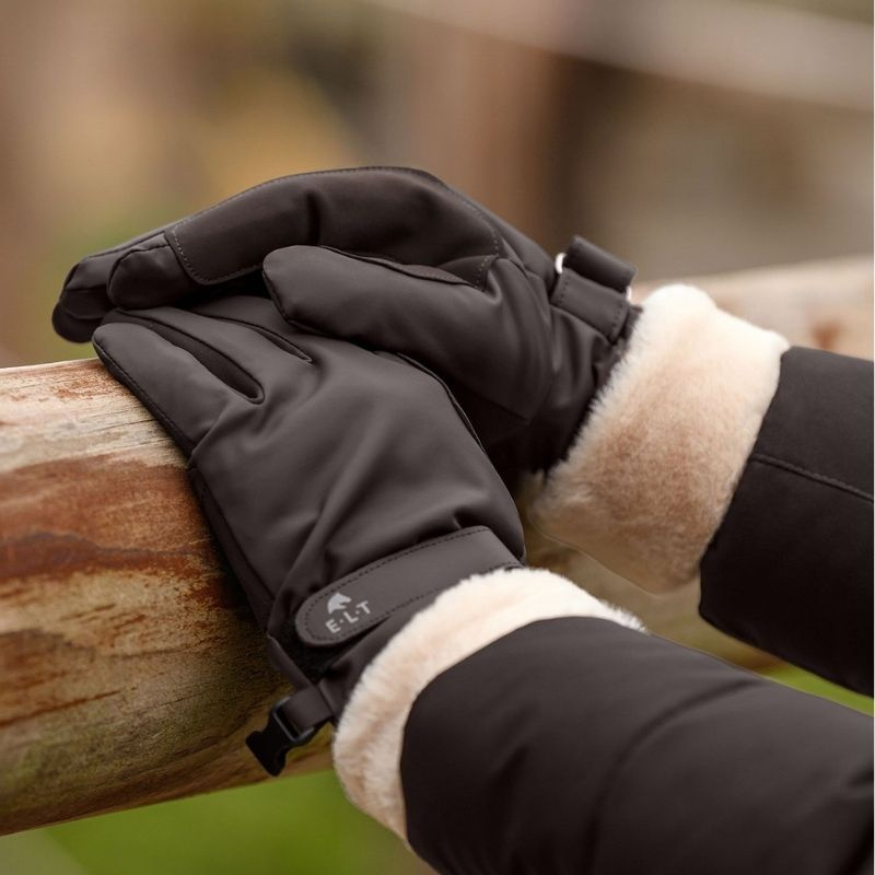 Winterrijhandschoenen St. Moritz Bruin