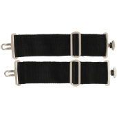 Dekensingelverlenging 2-pack Zwart Dekensingelverlenging 2-pack Zwart