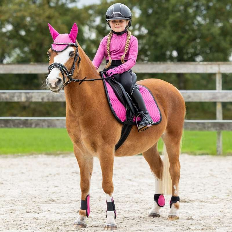 Dressuurzadeldekje Isalyn Roze