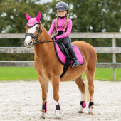Dressuurzadeldekje Isalyn Roze Dressuurzadeldekje Isalyn Roze