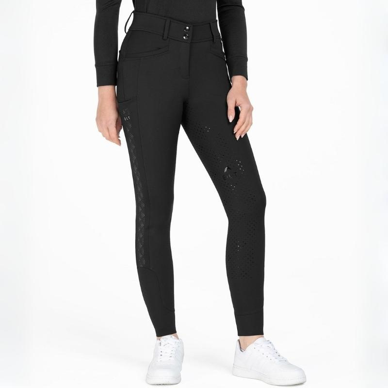 Rijbroek Reflective Full Grip Zwart