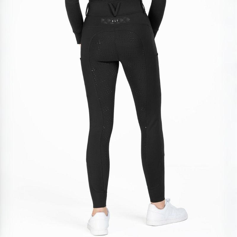 Rijbroek Reflective Full Grip Zwart