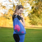 Drawstring Bag Unicorn Blauw Drawstring Bag Unicorn Blauw