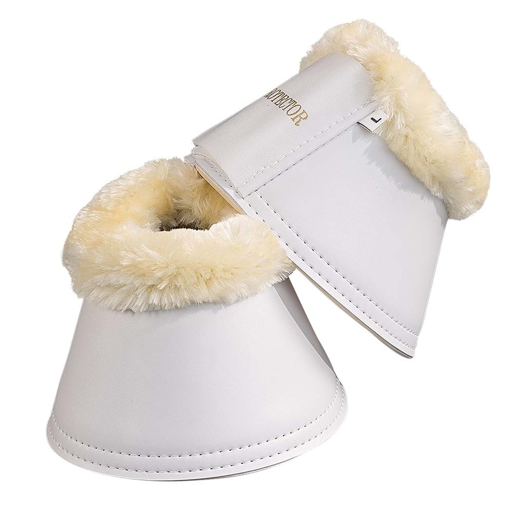 Springschoenen met Bont Wit
