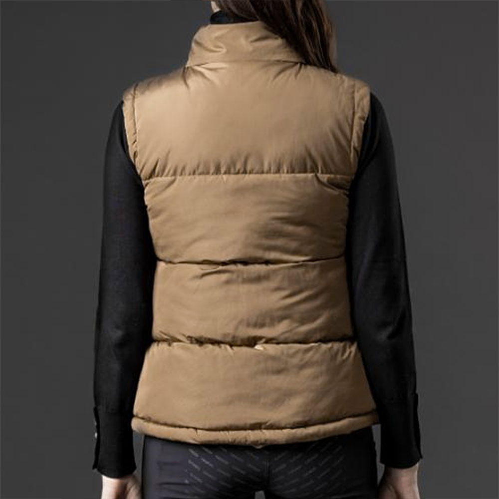 Rijbodywarmer Busta Puffer Beige