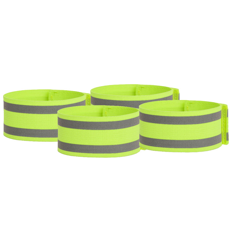 Beenreflectoren 4-pack Geel