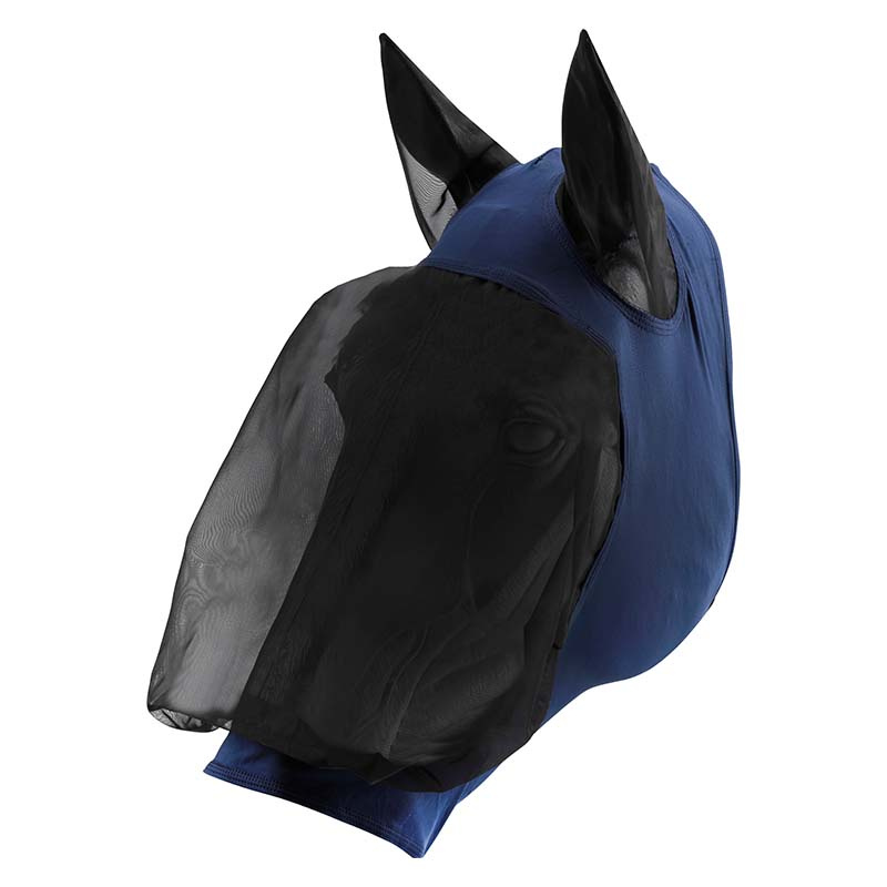 Vliegenmasker HG Zwart/Marineblauw