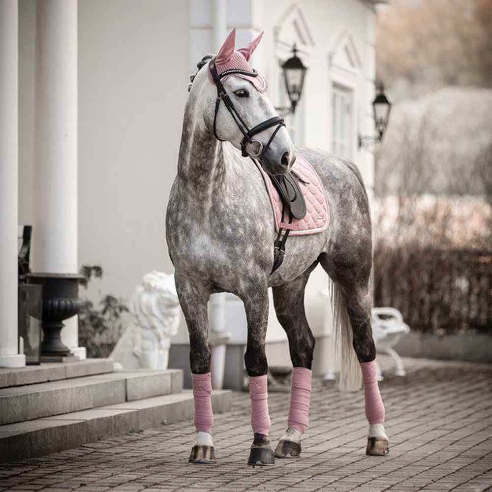Fleece Beenlappen Venus 4-pack Roze