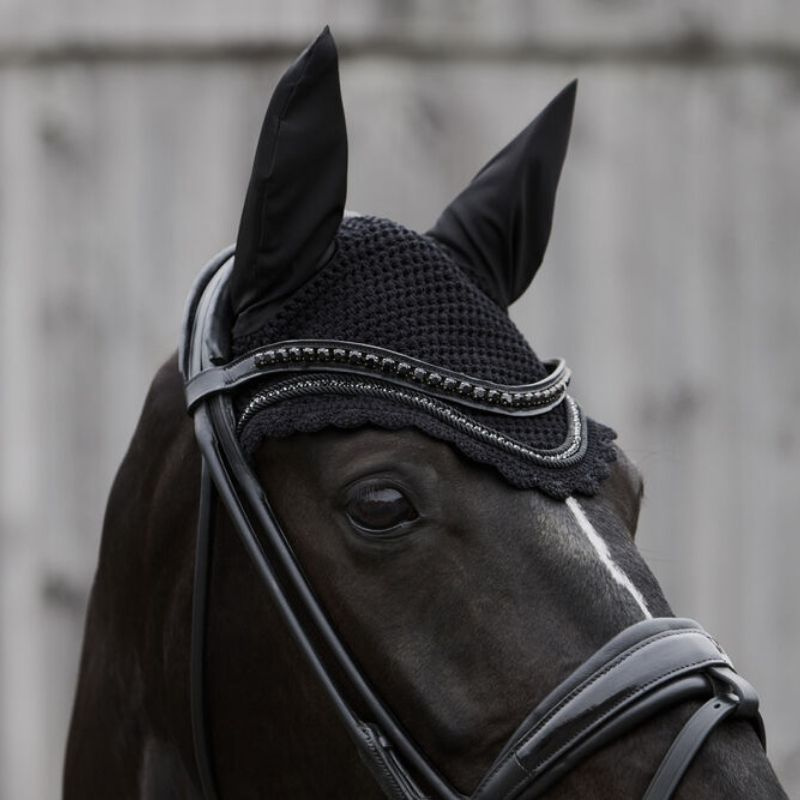 Oornetje Crystal Zwart